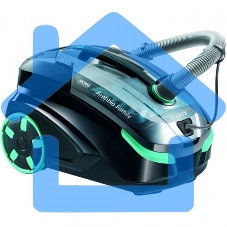 Моющий пылесос Thomas DRYBOX AMFIBIA FAMILY черный/бирюзовый, 325/1700Вт, уборка влажная/сухая, пылесборник контейнер 2.6 л