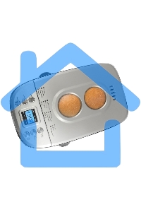 Хлебопечь Centek CT-1415 (черн) 1500 г БОЛЬШОЙ ОБЪЕМ, 860Вт, 15 программ, таймер, LCD, окошко