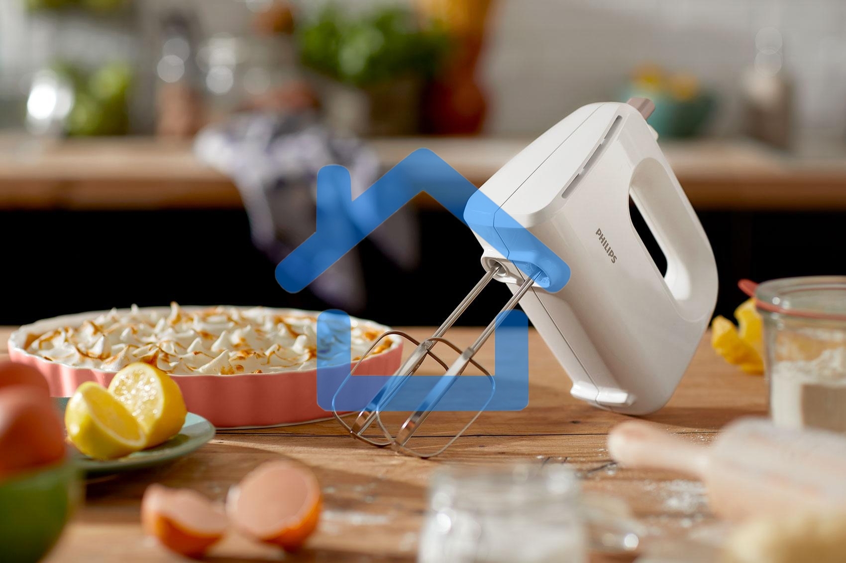 Миксер Philips HR3705/00, белый