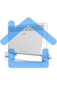 Конвектор Ballu Enzo BEC/EZER-2000 белый, 2000 Вт, 25 м2, термостат, дисплей