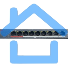 Коммутатор Hikvision HiWatch DS-S908P(B)