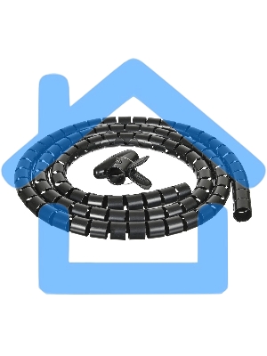 Кабельный органайзер Buro BHP CG252B Spiral Hose 25x2000мм черный