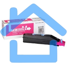 Картридж лазерный Kyocera TK-865M (1T02JZBEU0) пурпурный для TASKalfa 250ci/300ci 12000 стр.