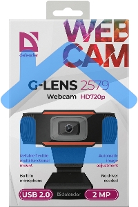 Веб-камера Defender G-lens 2579 HD720p 2МП