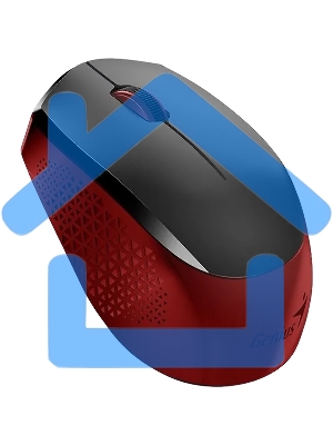 Мышь беспроводная Genius NX-8000S черный/красный, 1200 dpi, радиоканал, USB, кнопки - 3