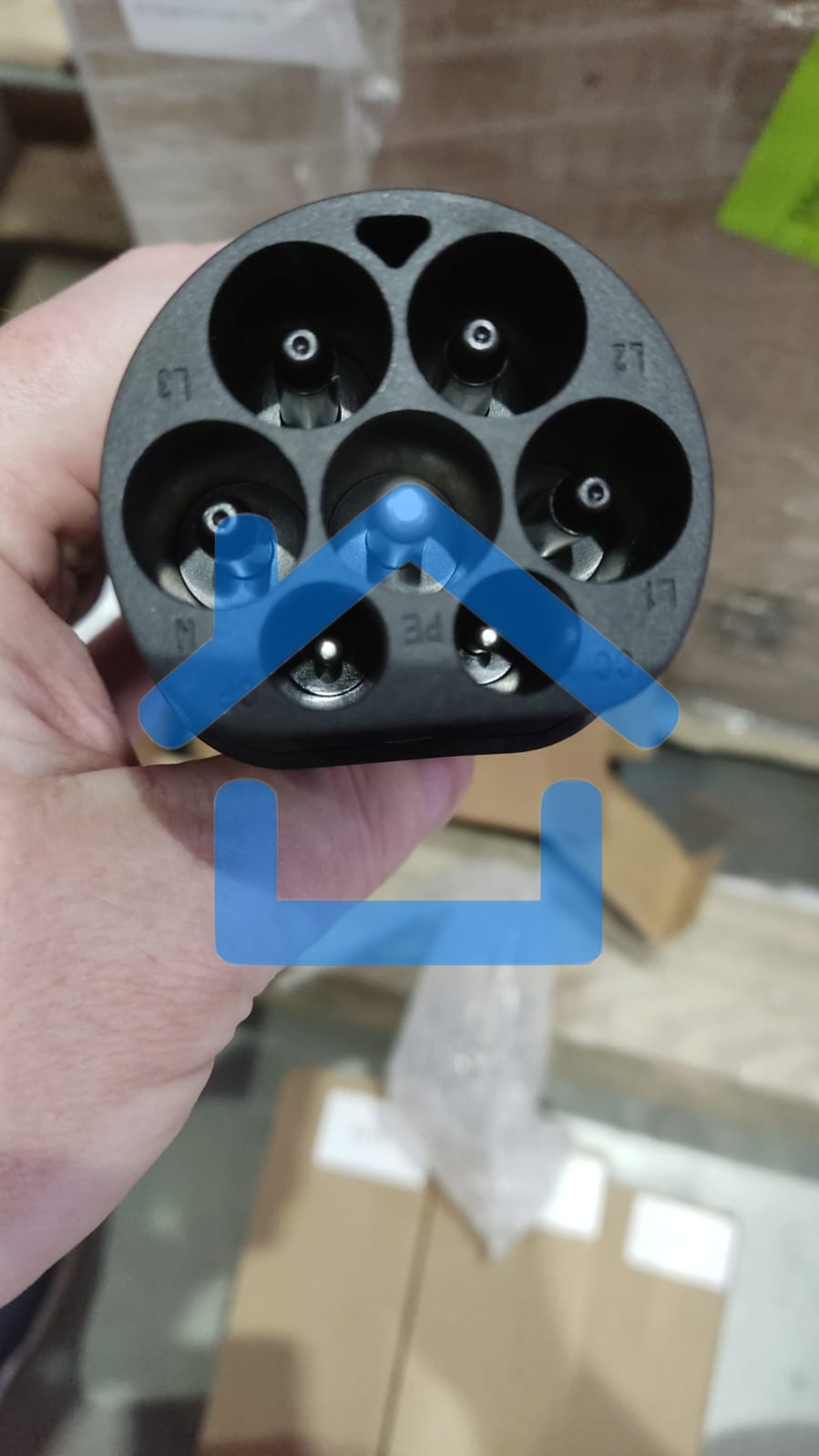 Адаптер Type 2 на Gb/T 3 фазы