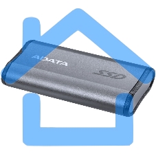 Внешний SSD ADATA Elite SE880, 1TB, USB 3.2 Gen 2x2 Type-C, R/W 2000/2000, серый