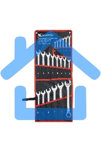 Набор ключей комбинированных Matrix 6-32 мм, 20 шт., CrV, полированный хром