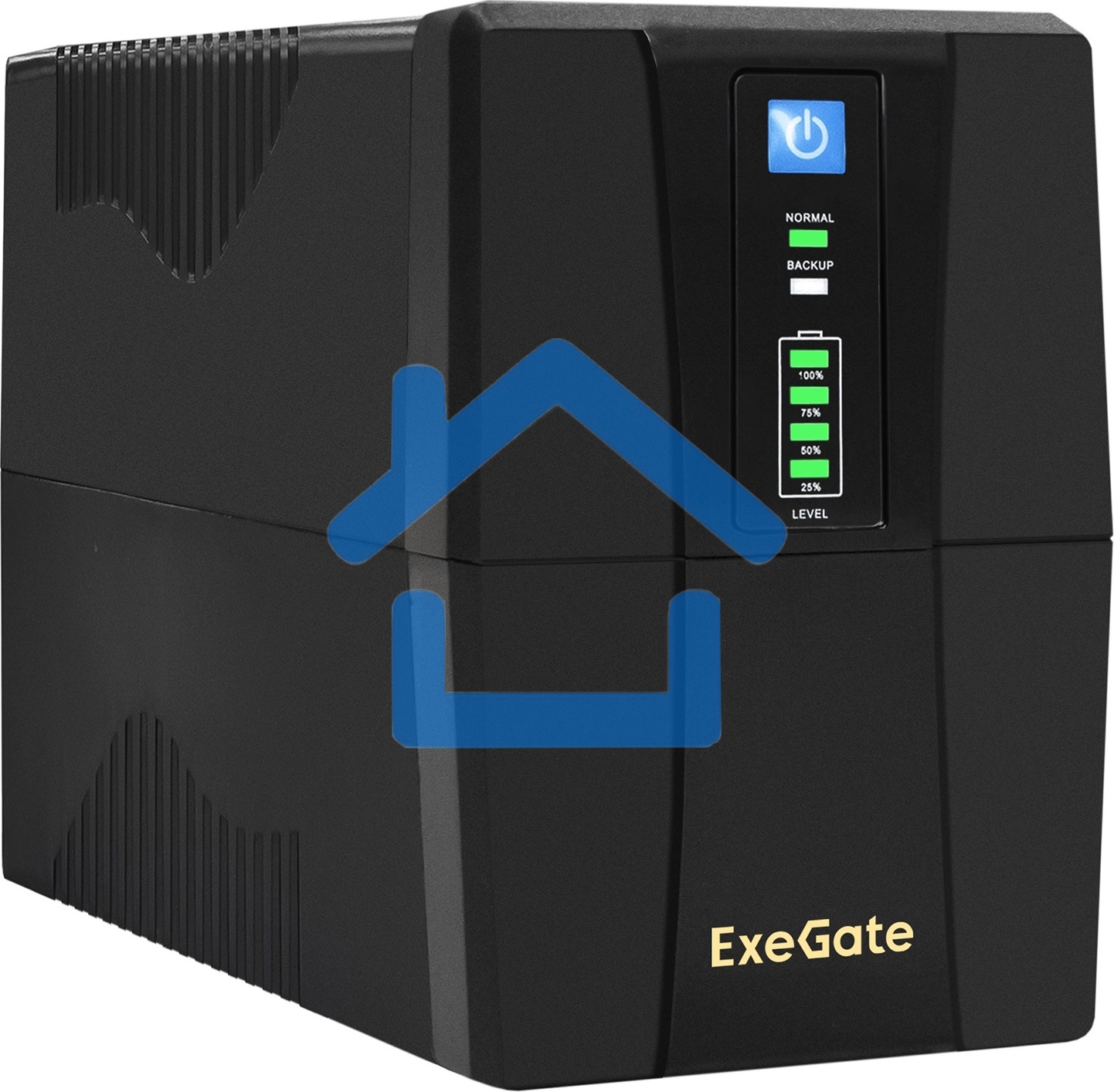 Источник бесперебойного питания ExeGate EX292774RUS SpecialPro UNB-800.LED.AVR.4C13.RJ.USB 800VA/480W, LED, AVR, 4*C13, RJ45/11, USB, металлический корпус, черный