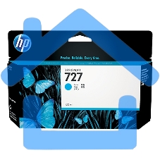 Картридж струйный HP 727 B3P19A голубой для HP DJ T920/T1500 (130мл)