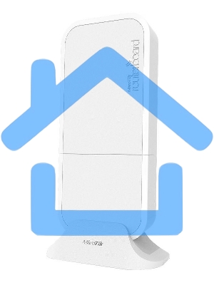Точка доступа MikroTik RBwAPG-60ad-A wAP 60G AP with Phase array 60 degree 60GHz antenna, 802.11ad wireless, 716MHz CPU, 256MB RAM, lx Gigabit LAN, PO 