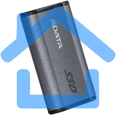 Внешний SSD ADATA Elite SE880, 1TB, USB 3.2 Gen 2x2 Type-C, R/W 2000/2000, серый