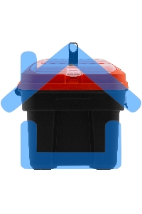 Ящик для инструмента с мет. замками 20