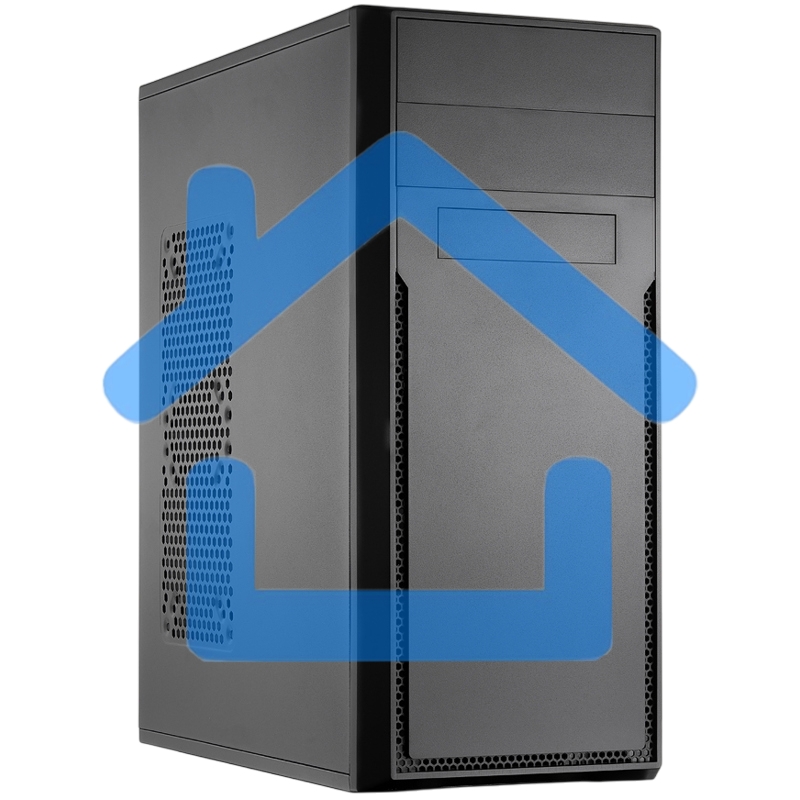 Компьютерный корпус без блока питания Foxline FL-302, ATX, 2x5.25EXT, 1x3.5EXT, 4x3.5INT, 2xUSB 2.0, HDA, w/o FAN, w/o PSU, NO pwr cord