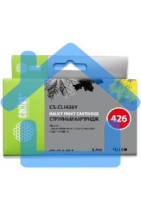 Картридж струйный Cactus CS-CLI426Y желтый (8,4 мл.) для Canon MG5140/5240/6140/8140/MX884