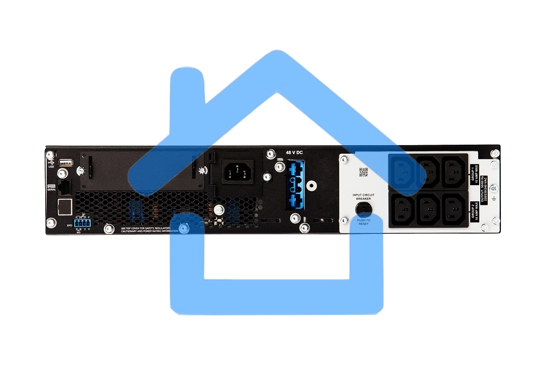 Источник бесперебойного питания APC Smart-UPS SRT SRT1500RMXLI 1500Вт 1500ВА черный