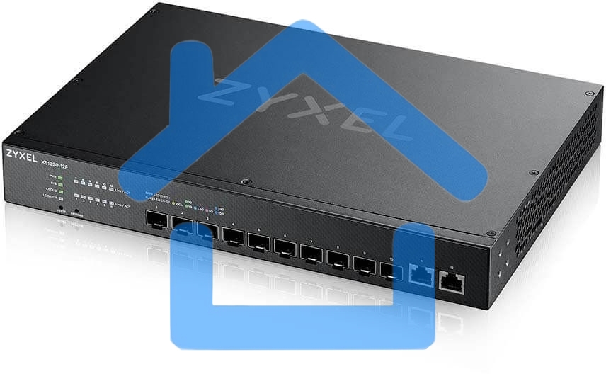 Гибридный мультигигабитный Smart L2+ коммутатор Zyxel NebulaFlex XS1930-12F, rack 19