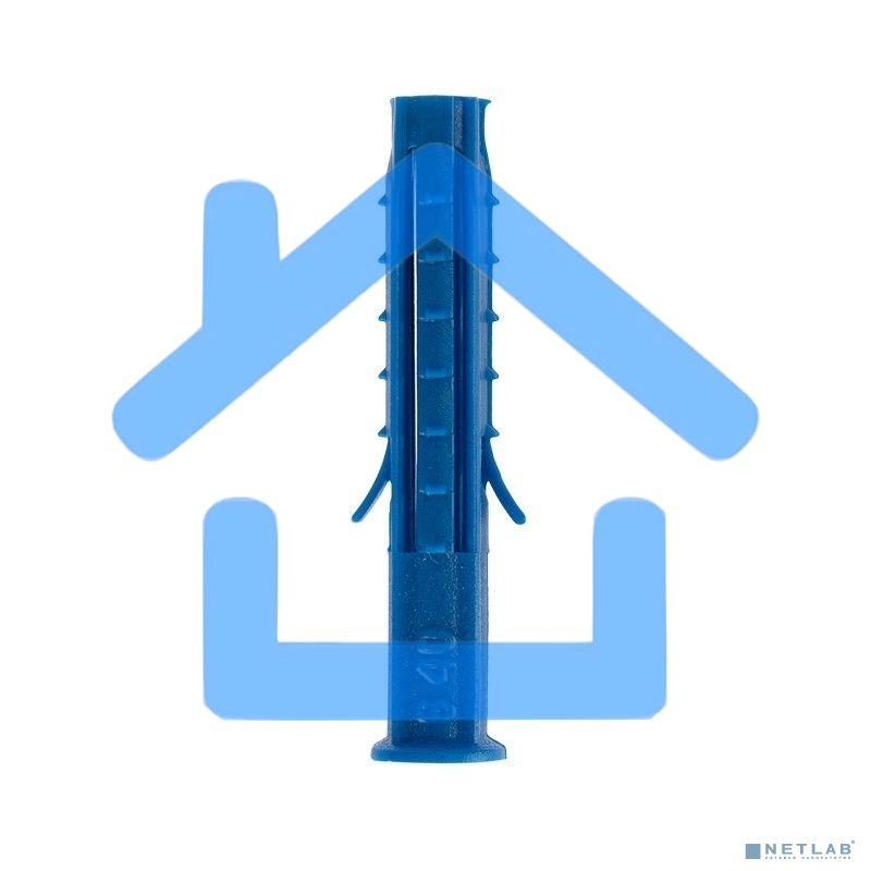 Дюбель распорный KRANZ 6х40, синий, пакет (100 шт./уп.)