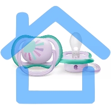 Пустышка Philips ultra air, солнышко, 0-6 мес., 1 шт.