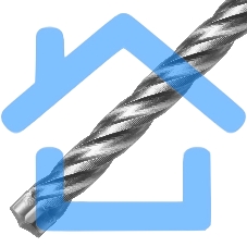 Бур по бетону Denzel цельная крестовая пластина, 6x315 мм, SDS PLUS