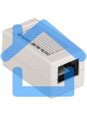 Проходной адаптер ITK кат.5E UTP, тип RJ45-RJ45 (8P8C), белый