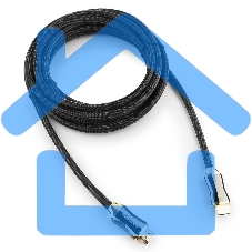 Кабель Cablexpert HDMI, серия Platinum, 4,5 м, v2.0, M/M, позол.разъемы, металлический корпус, нейлоновая оплетка, блистер