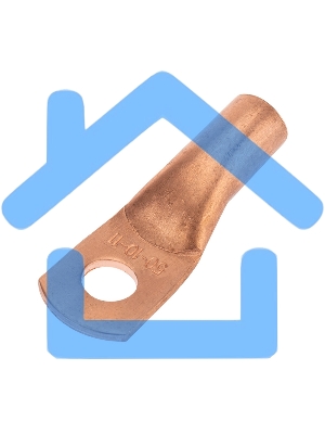 Наконечник медный ТМ 50-10-11 (50мм² - Ø11мм) (в упак. 50 шт.) Rexant