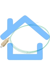 Кабель Pigtail Lanmaster LAN-PIG-SC/OM3-1.5 1.5x50/125 OM3 SC 2м ПВХ белый