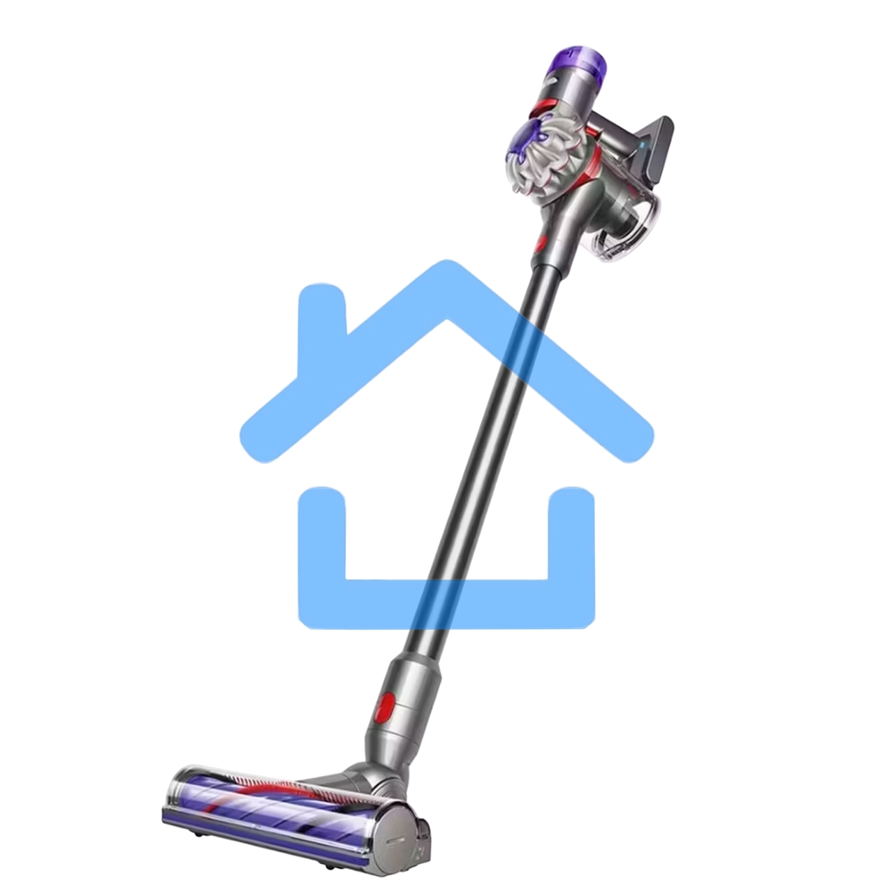 Пылесос Dyson V8 Advanced Silver/Nickel EU