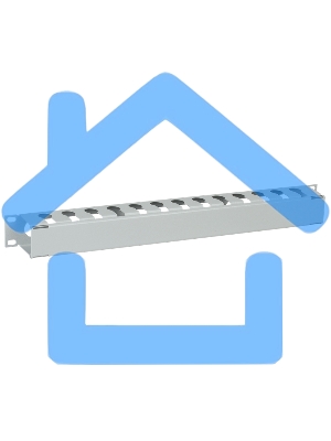 Кабельный органайзер ITK CO35-1MCM с крышкой 19