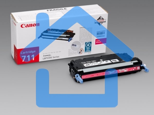 Картридж лазерный Canon 711C (1659B002) голубой, 6000 стр., для LBP5300/5360