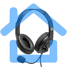 Полноразмерные наушники с микрофоном (гарнитура) ExeGate 960 USB STEREO