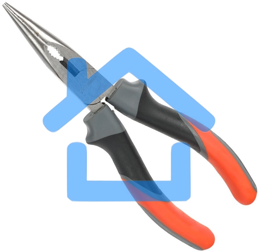 Длинногубцы PATRIOT LNP-160N, трехкомпонентная рукоятка, 160мм