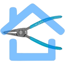 Съемник, 175 мм, для внешних стопорных колец (19-60 мм), прямые губки (разжим)Gross