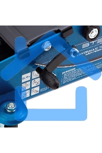 Домкрат STELS 51132гидравлический подкатной с фиксатором 2.5 т safety pin 140-385мм в кейсе