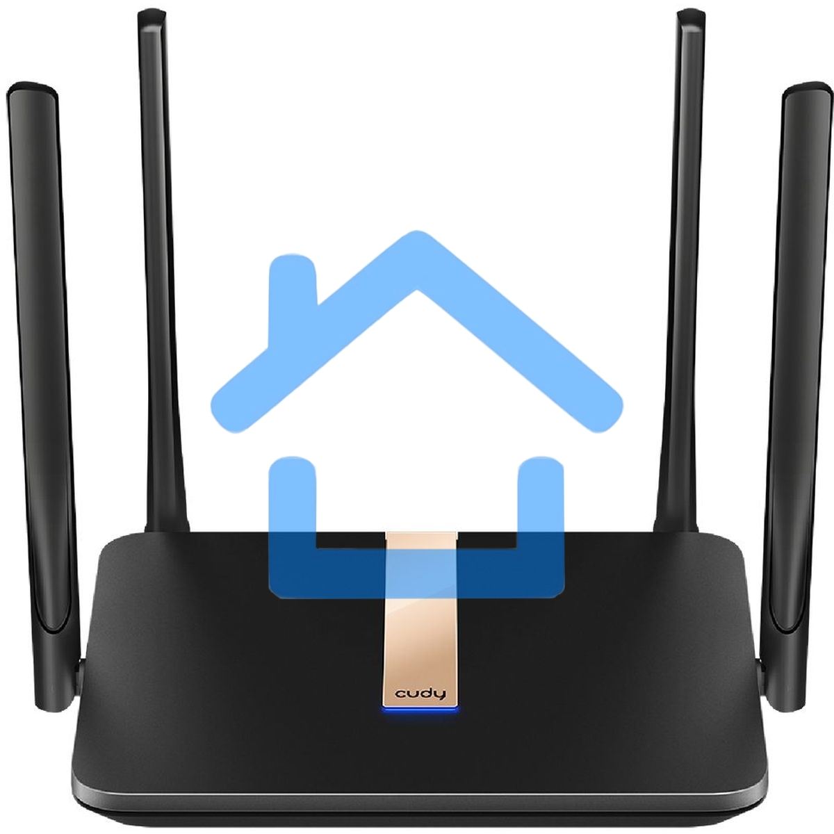 Маршрутизатор Cudy LT500D AC1200 Wi-Fi cat. 4 черный