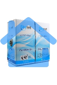 Кабель SkyNet Premium UTP indoor 4x2x0,51, медный, FLUKE TEST, кат.5e, однож., 305 м, box, серый (1693209)