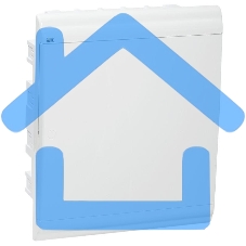 Бокс IEK MKP82-V-24-WD-41-10 ЩРВ-П-24 модуля встраив.пластик IP41 PRIME белая дверь