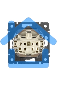 Механизм розетки 1-м СП Valena с защ. крышкой защ. шторки с заземл. сл. кость Leg 774322