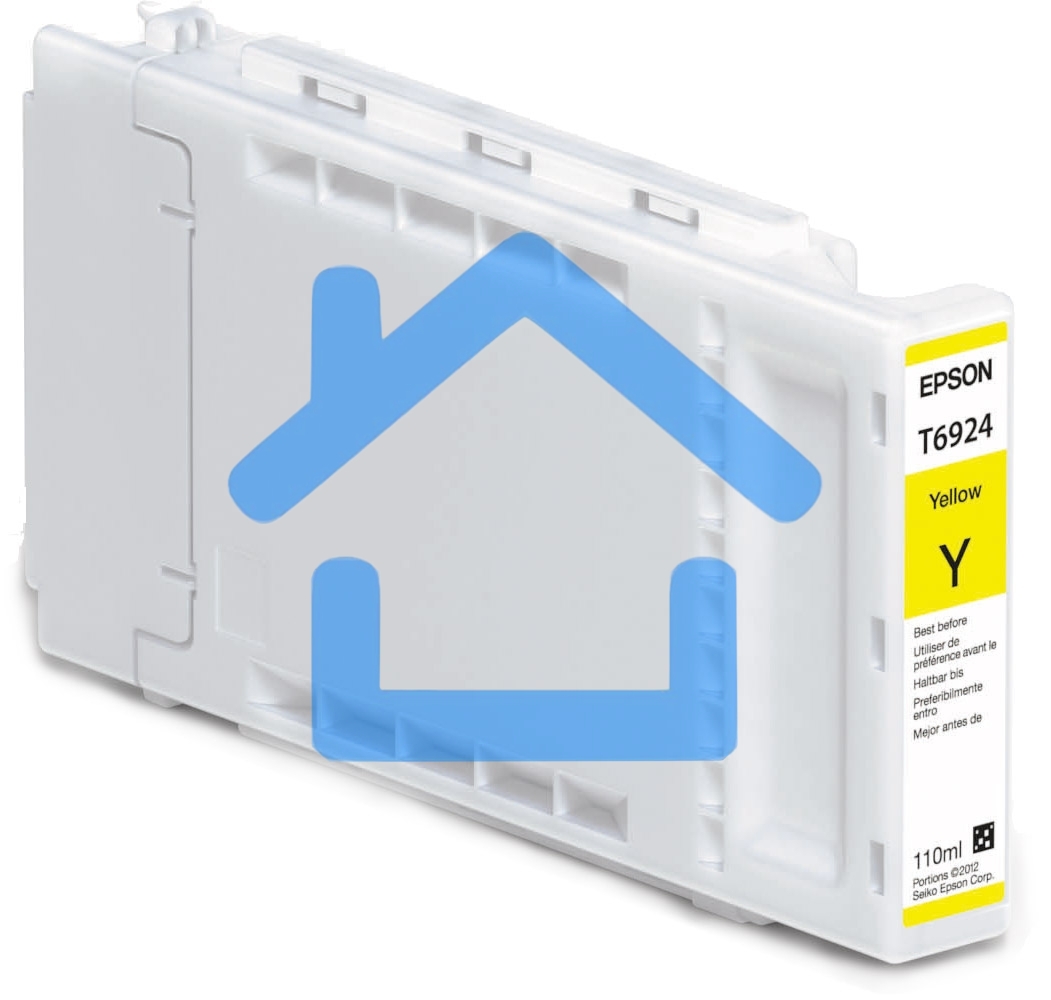 Картридж струйный Epson C13T692400 желтый (110 мл) для SureColor SC-T3000, SC-T3200, SC-T5000, SC-T5200, SC-T7000, SC-T7200