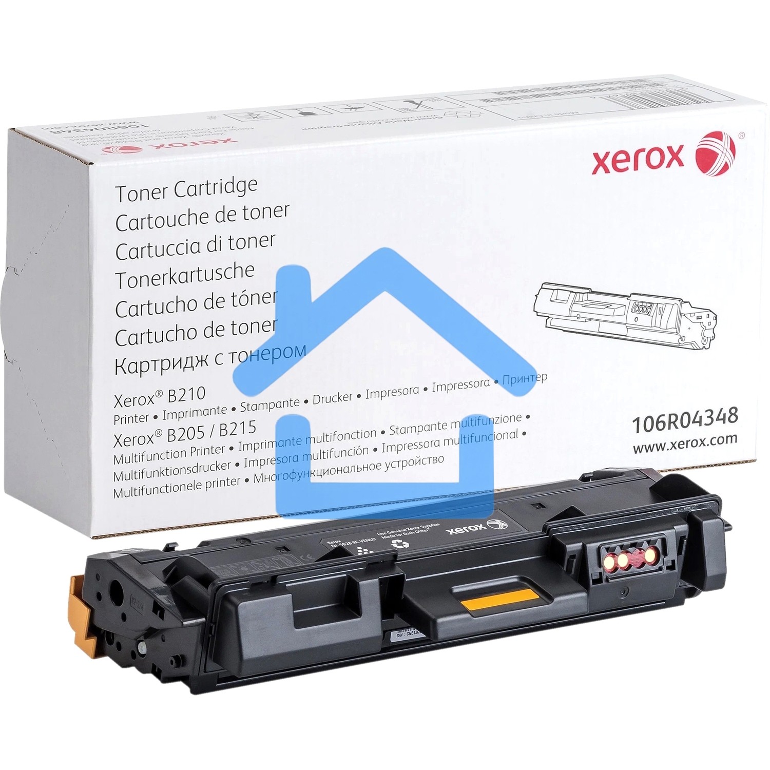Картридж лазерный (3K) XEROX B205/ B210/ B215 (channels)
