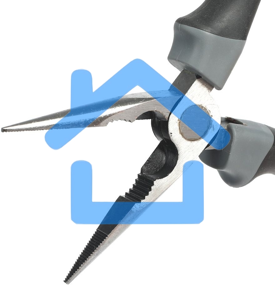 Длинногубцы PATRIOT LNP-160N, трехкомпонентная рукоятка, 160мм