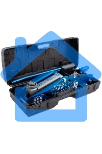 Домкрат STELS 51132гидравлический подкатной с фиксатором 2.5 т safety pin 140-385мм в кейсе