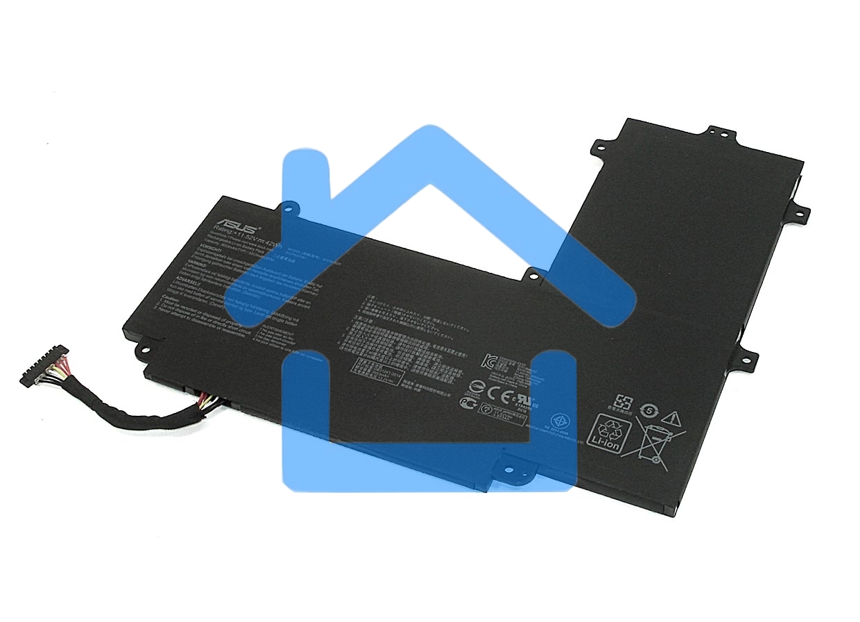 Аккумуляторная батарея для ноутбука Asus TP203NA11.52V 3653mAh черный Orig