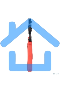 Кримпер Rexant HT-336 H для обжима автоклемм изолированных 0.5-6.0 мм²