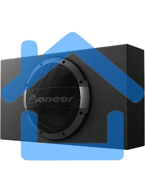 Сабвуфер автомобильный Pioneer TS-WX1010LA 300Вт активный (25см/10