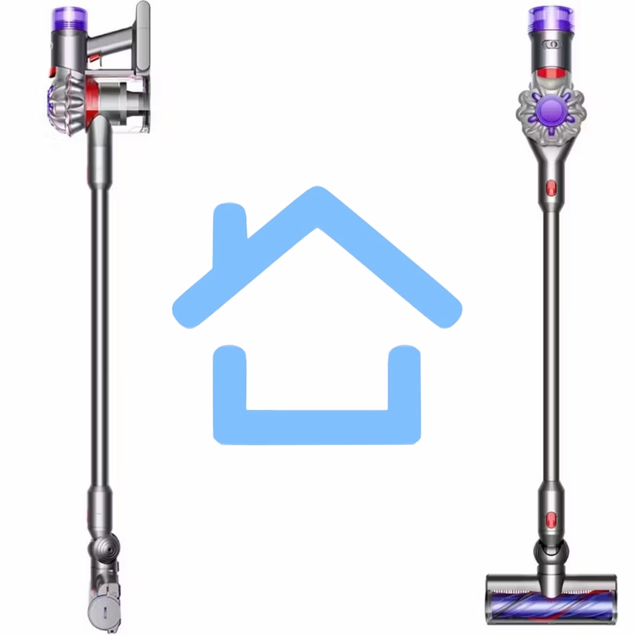 Пылесос Dyson V8 Advanced Silver/Nickel EU