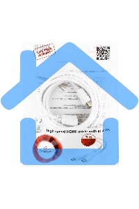 Кабель Cablexpert HDMI CC-HDMI4-W-10, 19M/19M, v2.0, медь, позол.разъемы, экран, 3 м, белый, пакет