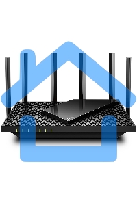 Роутер TP-Link Archer AX73 AX5400 Dual Band Wireless Gigabit Router, 1.5 GHz Tri-Core CPU, 1 GE WAN + 4 GE LAN ports, 1× USB 3.0 Port, support 1024-QAM, OFDMA, MU-MIMO, Airtime Fairness, Beamforming, 160MHz Channel Width, come with HomeShieldTM, support R