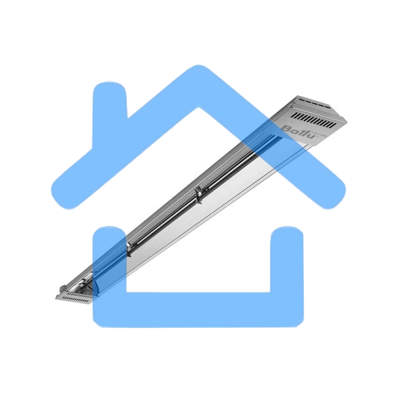 Обогреватель инфракрасный Ballu BIH-T-2.0-E серый, 2000 Вт, 20 м2